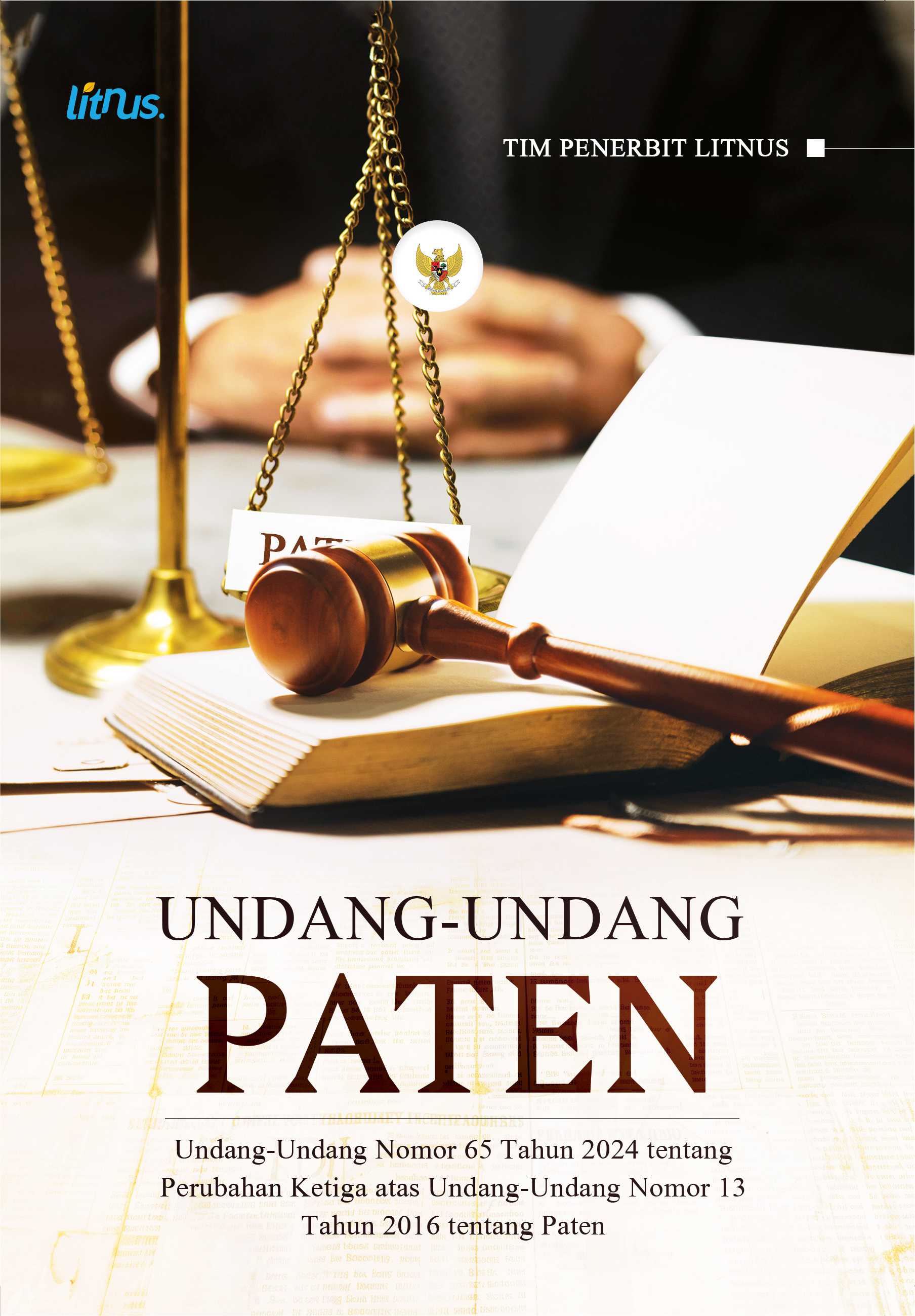 Sampul buku UNDANG-UNDANG PATEN ...