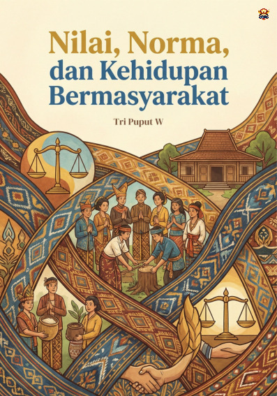 Sampul buku Nilai, Norma, dan Ke...