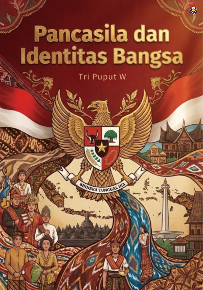 Sampul buku Pancasila dan Identi...